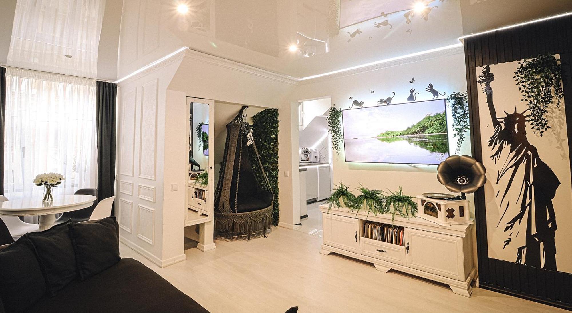 The Oasis - Retro Modern Vogue Appartement *